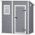 Сарай Keter "Манор Пент 6x4" (размеры 175 x 103 см), серый