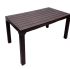 Стол Gardeck Boston b:rattan,  1400*780, венге